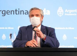 “Debemos continuar con las medidas”, anunció el Presidente