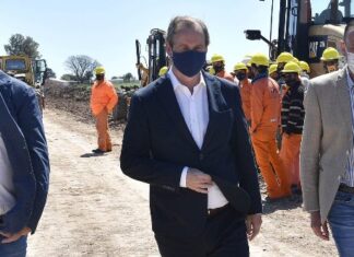 Bordet analizó las obras de las rutas nacionales