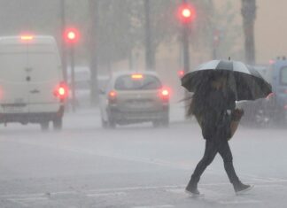 Lluvias y tormentas en Entre Ríos