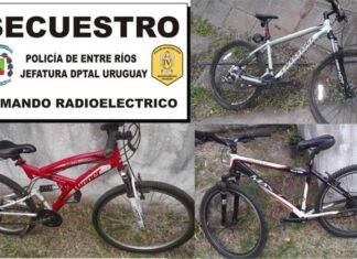 Recuperaron tres bicicletas recientemente robadas