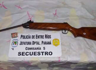 Quiso intimidar pero hirió a una persona