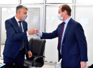 Bordet mantuvo un encuentro con Diego Lara