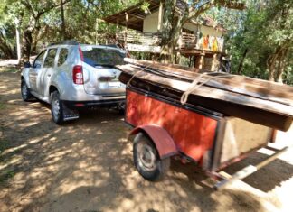 Se retiraron los ranchos situados en las cercanías de Paso Vera Norte