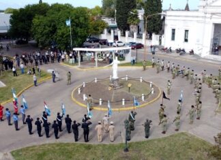Se honró la memoria de los héroes de Malvinas