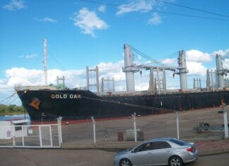 Un nuevo buque arribó al puerto uruguayense