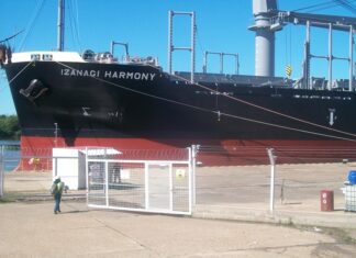 Un nuevo buque amarró en el Puerto de nuestra ciudad
