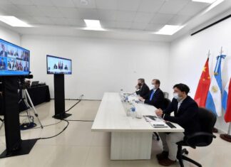 Bordet participó de la misión comercial con China