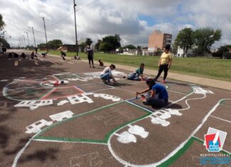 Crearon espacio de juegos para concientizar e integrar