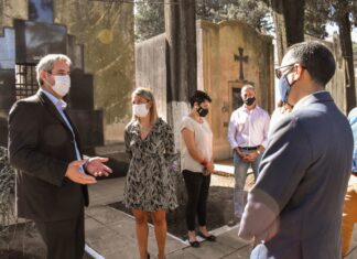 Trasladaron los restos de Estevan María Moreno