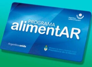Se paga la Tarjeta Alimentar