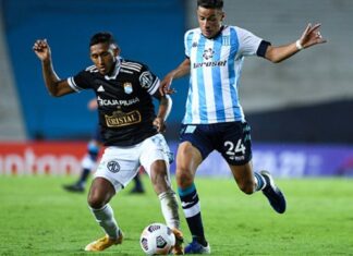Racing juega en Lima ante Sporting Cristal