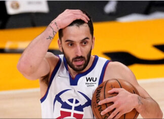 Campazzo se destacó en en Denver