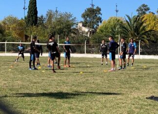 Gimnasia y Esgrima entrenó y viajó ayer de tarde a Salta