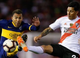 Boca y River juegan un llamativo superclásico