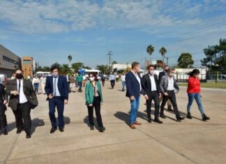 Juan Cabandié estuvo en Concordia