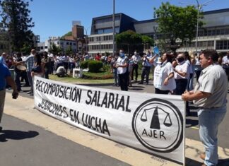 AJER realizó otra jornada de paro de actividades