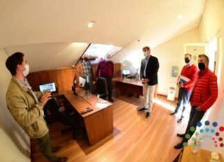 Recorrida por las instalaciones de Radio Diputados