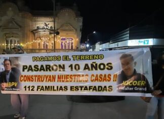 Damnificados del Plan Vicoer protestaron en la calle