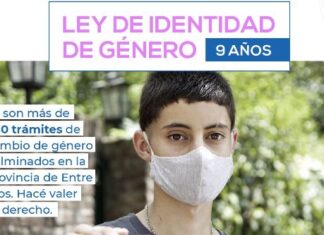 Casi 400 trámites de cambio de género en Entre Ríos