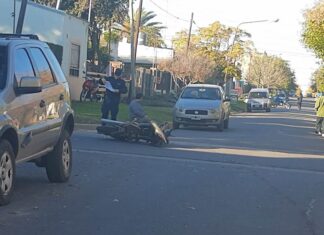 Se registraron dos incidentes viales y hubo una herida