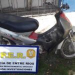 Pagina 7 16 de mayo 2021 Recuperaron moto robada hace dos días