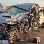 Pagina 7 2 de mayo 2021 Violento choque entre camioneta y camión