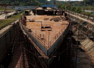 China prepara una réplica del Titanic en tamaño real