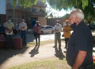Recordaron a los trabajadores en su día