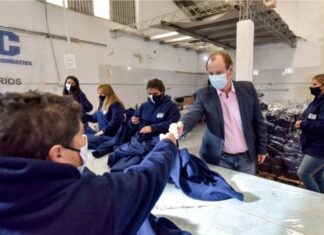 Bordet lanzó el Plan Cobijar en toda la provincia
