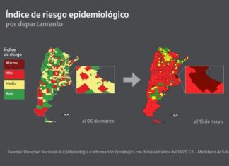 Cierre estricto en Uruguay y otros 13 distritos