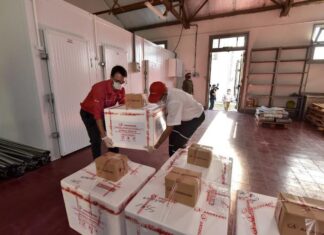 Llegaron más de 32 mil dosis