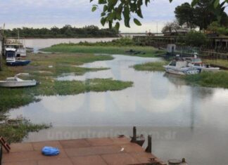 El río Paraná bajó 27 centímetros
