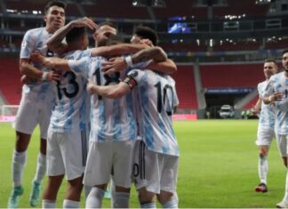 Argentina se abrazó al triunfo ante Uruguay