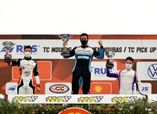 Diego Azar logró su primer triunfo en la categoría