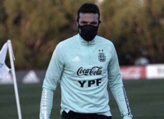 Scaloni piensa en el equipo ante Bolivia