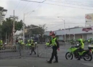Fuerte operativo en Barranquilla