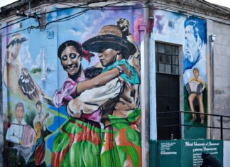 Inauguraron un mural evocativo al chamamé