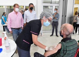 Bordet: “Ya llevamos más de 530.000 dosis aplicadas”