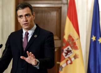 Pedro Sánchez llega a la Argentina