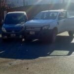 Pagina 7 14 de junio 2021 Camioneta embistió a otra que circulaba por derecha