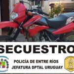 Pagina 7 2 de junio 2021 Recuperaron moto recientemente robada