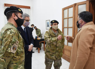 Llegó a la ciudad el Secretario de Estrategia y Asuntos Militares de la Nación