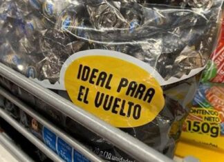 Promocionan caramelos «ideales para el vuelto»