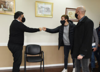 Colaboraron con aportes a los deportistas Villalba y Zaffaroni