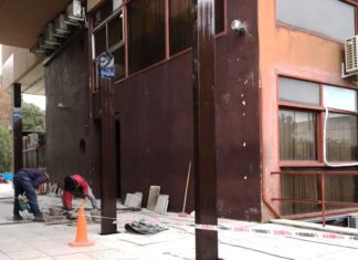 Comenzó la edificación de la galería techada