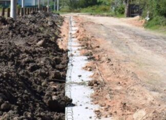 Construirán cordones cunetas y badenes