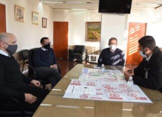 El COES local entregó aportes al hospital J.J. Urquiza