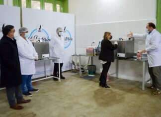 Fue puesta en funciones la pasteurizadora de leche