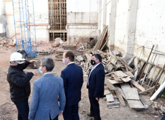 Avanzan las obras del futuro Centro Cultural más grande de Entre Ríos