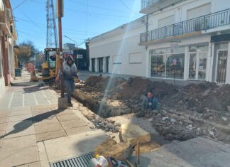 Avanzan en el recambio de cañerías de agua